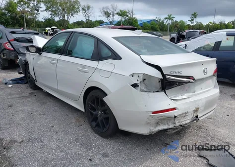 2022 Honda Civic Sport из США, поврежденный, VIN 2HGFE2F55NH610717